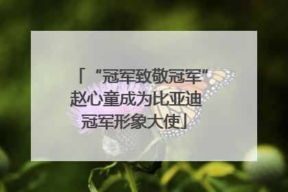“冠军致敬冠军” 赵心童成为比亚迪冠军形象大使