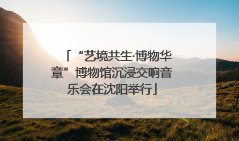 “艺境共生·博物华章”博物馆沉浸交响音乐会在沈阳举行