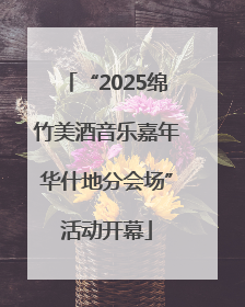 “2025绵竹美酒音乐嘉年华什地分会场”活动开幕