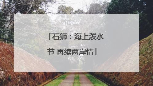 石狮：海上泼水节 再续两岸情