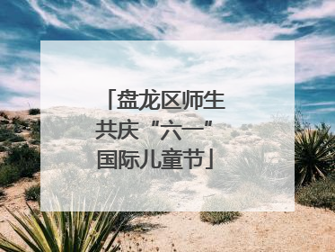 盘龙区师生共庆“六一”国际儿童节