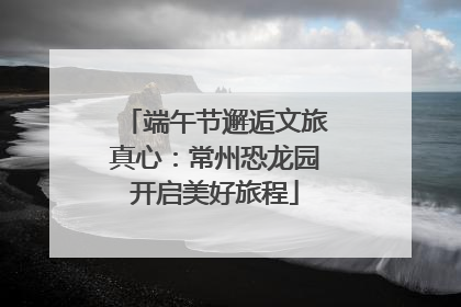 端午节邂逅文旅真心：常州恐龙园开启美好旅程