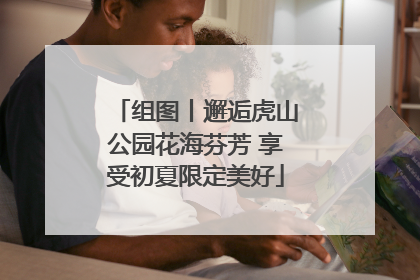组图丨邂逅虎山公园花海芬芳 享受初夏限定美好