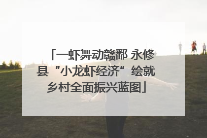 一虾舞动赣鄱 永修县“小龙虾经济”绘就乡村全面振兴蓝图