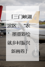 三门峡湖滨区：“农”墨重彩绘就乡村振兴新画卷