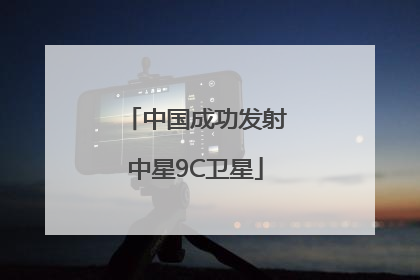 中国成功发射中星9C卫星