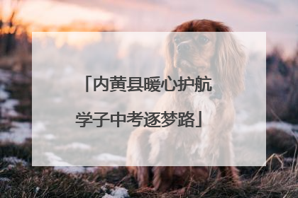 内黄县暖心护航学子中考逐梦路
