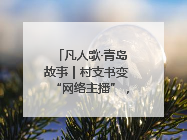 凡人歌·青岛故事｜村支书变“网络主播”，帮全村带货