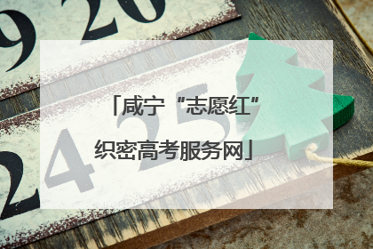 咸宁“志愿红”织密高考服务网