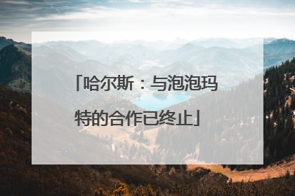 哈尔斯：与泡泡玛特的合作已终止