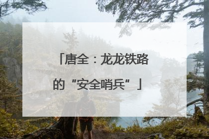 唐全：龙龙铁路的“安全哨兵”