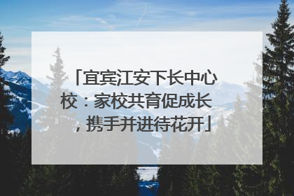 宜宾江安下长中心校：家校共育促成长，携手并进待花开