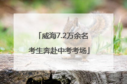 威海7.2万余名考生奔赴中考考场