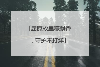 屈原故里粽飘香，守护不打烊