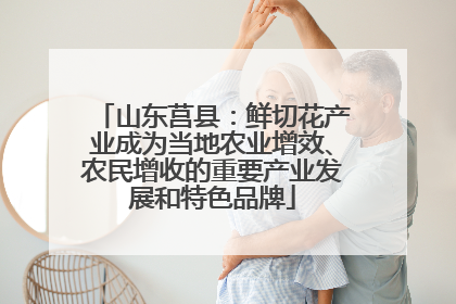 山东莒县：鲜切花产业成为当地农业增效、农民增收的重要产业发展和特色品牌