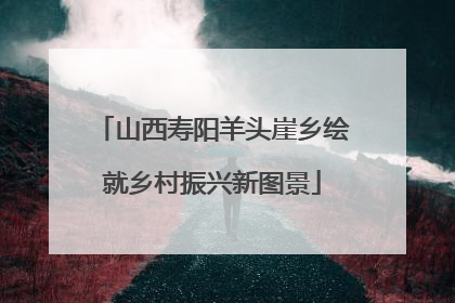 山西寿阳羊头崖乡绘就乡村振兴新图景