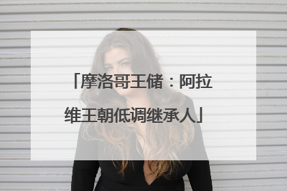 摩洛哥王储：阿拉维王朝低调继承人
