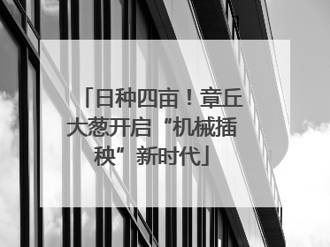 日种四亩！章丘大葱开启“机械插秧”新时代