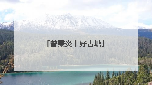 曾秉炎丨好古塘