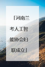 河南兰考人工智能协会妇联成立