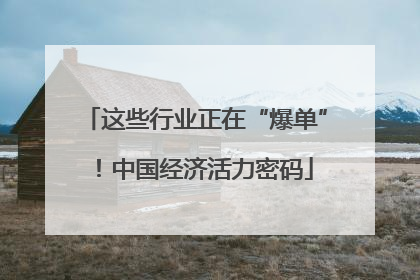 这些行业正在“爆单”！中国经济活力密码