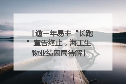 逾三年易主“长跑”宣告终止，海王生物业绩困局待解