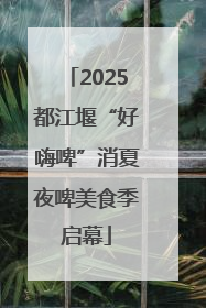 2025都江堰“好嗨啤”消夏夜啤美食季启幕