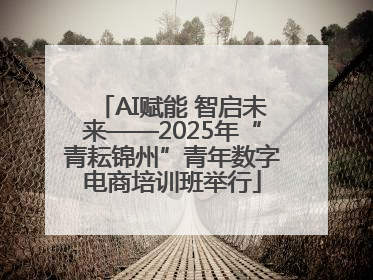 AI赋能 智启未来——2025年“青耘锦州”青年数字电商培训班举行