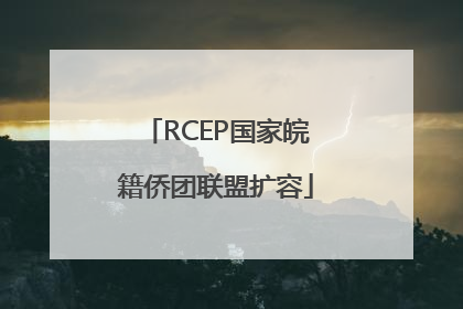 RCEP国家皖籍侨团联盟扩容